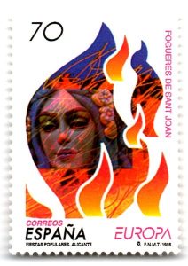 Lee más sobre el artículo Noche de San Juan a través de los sellos con la temática Europa