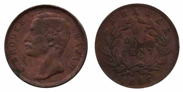 Lee más sobre el artículo Historia a través de las monedas: 1 centavo de Sarawak 1888