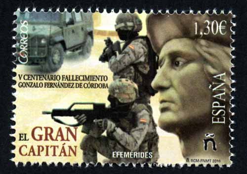 En este momento estás viendo Novedades en sellos del 2016: El Gran Capitán